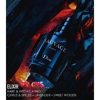 Imagen 3 de Dior Sauvage Elixir Eau de Parfum para Hombre, 100 ml, Color Azul Noche