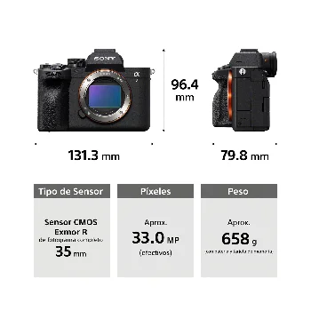 Imagen 3 de Sony Cámara Híbrida Full-frame Alpha 7 IV ILCE-7M4/B Negro 33 MP
