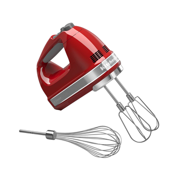 Imagen alusiva al producto Batidora de mano KitchenAid KHM7210ER, 7 velocidades, color Empire Red