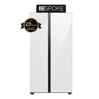 Imagen de referencia para Refrigerador Samsung Bespoke Side by Side 28 pies cúbicos Blanco RS28CB760A12EM