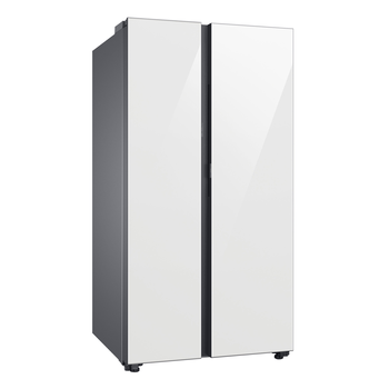 Imagen 4 de Refrigerador Samsung Bespoke Side by Side 28 pies cúbicos Blanco RS28CB760A12EM