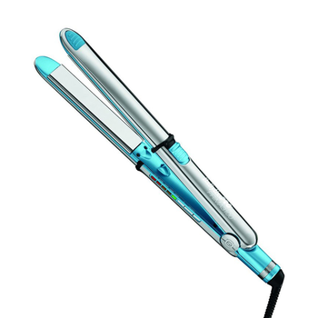 Imagen 3 de Plancha para cabello BaBylissPRO Optima 3100 Nano Titanium 1" color plata y azul