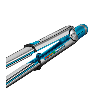 Imagen 4 de Plancha para cabello BaBylissPRO Optima 3100 Nano Titanium 1" color plata y azul
