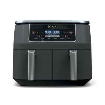 Imagen de referencia para Ninja Foodi Freidora de Aire DualZone 6 en 1, modelo DZ201, color gris, capacidad de 7.5 litros