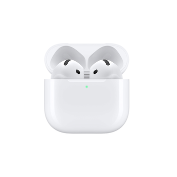 Imagen 2 de Apple AirPods 4 con Cancelación Activa de Ruido, modelo MXP93BE/A, color blanco, estuche de carga USB-C