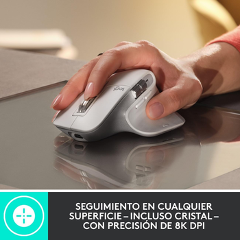 Imagen 2 de Logitech MX Master 3S Mouse Inalámbrico Grafito