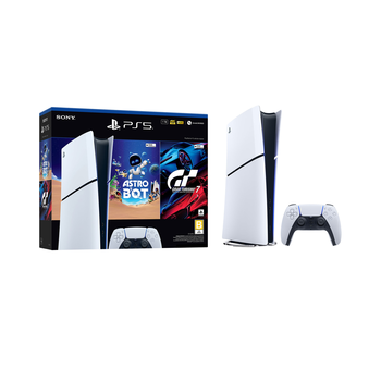 Imagen 2 de Consola PlayStation 5 Edición Digital 1TB con Gran Turismo 7 + Astro Bot, Modelo 1000038897