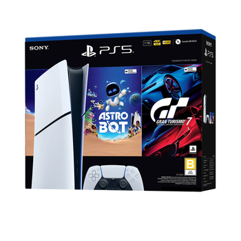 Imagen 3 de Consola PlayStation 5 Edición Digital 1TB con Gran Turismo 7 + Astro Bot, Modelo 1000038897