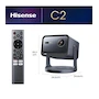 Miniatura de Mini proyector Hisense C2 con control remoto, cable de alimentación e instructivo