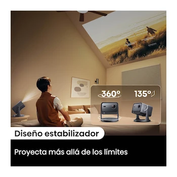 Imagen 10 de Mini proyector Hisense C2 con control remoto, cable de alimentación e instructivo