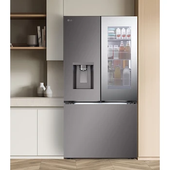 Imagen 2 de Refrigerador LG French Door Espejo Instaview GM89SXD Plata 31 pies cúbicos Smart Inverter
