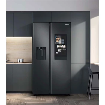 Imagen 2 de Refrigerador Samsung Family Hub RS22T5561B1 Duplex 22 Pies Cúbicos Negro Mate