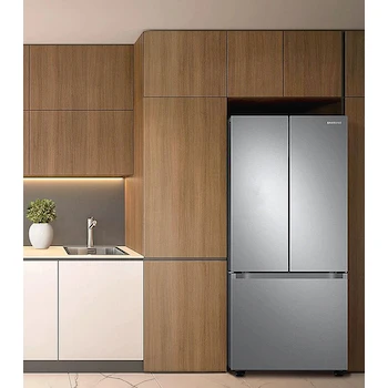 Imagen 2 de Refrigerador Samsung French Door RF22A4110S9 de 22 pies cúbicos en acero inoxidable