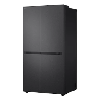 Imagen 5 de Refrigerador LG Duplex Side by Side Modelo VS23BEP 23 Pies Cúbicos Negro Mate