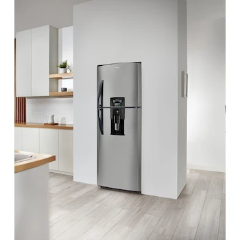 Imagen 2 de Refrigerador Mabe RME360FZMRX0 Top Mount 14 Pies Cúbicos Acero Inoxidable