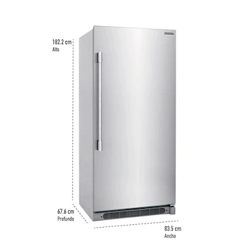 Imagen 3 de Frigidaire Professional FPRU19F8WF Single-Door All-Refrigerator 19 Cu. Ft. Stainless Steel