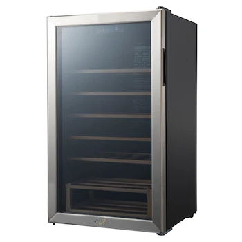 Imagen 2 de Whirlpool WW3310S Cava de Vinos para 33 Botellas Acero Inoxidable