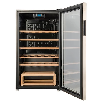 Imagen 4 de Whirlpool WW3310S Cava de Vinos para 33 Botellas Acero Inoxidable