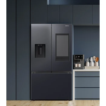 Imagen 2 de Refrigerador Samsung French Door Family Hub de 31 pies cúbicos modelo RF32CG5911B1EM color negro