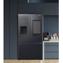 Miniatura de Refrigerador Samsung French Door Family Hub de 31 pies cúbicos modelo RF32CG5911B1EM color negro