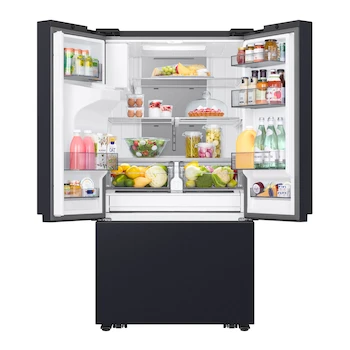 Imagen 4 de Refrigerador Samsung French Door Family Hub de 31 pies cúbicos modelo RF32CG5911B1EM color negro