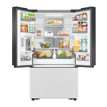 Imagen 5 de Refrigerador Samsung French Door Bespoke RF32CB532012EM 31.5 p³ Blanco