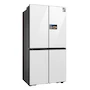 Miniatura de Refrigerador Samsung French Door RM90F66CDWEM 23 Pies Cúbicos AI Home Blanco