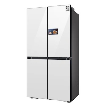 Imagen 5 de Refrigerador Samsung French Door RM90F66CDWEM 23 Pies Cúbicos AI Home Blanco