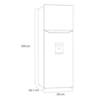 Imagen 4 de Refrigerador LG Top Mount SMARTCooling 11 Pies Cúbicos Modelo GT35WP Color Plata
