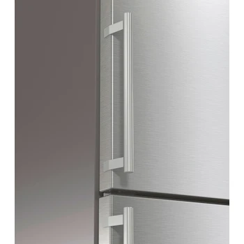 Imagen 4 de Refrigerador Smeg Bottom Mount FC20UXDNE 12 Pies Cúbicos Plata