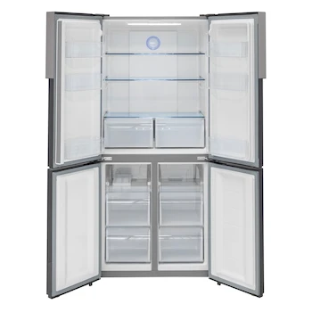 Imagen 4 de Refrigerador Haier French Door HQM458BKNSS0 458 L Acero Inoxidable Negro