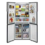 Miniatura de Refrigerador Haier French Door HQM458BKNSS0 458 L Acero Inoxidable Negro