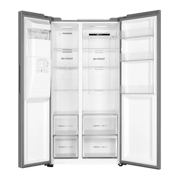 Imagen 4 de Refrigerador Haier French Door 541 L Acero Inoxidable Modelo HSM541HMNSS0