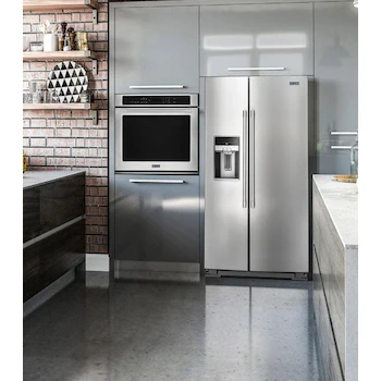 Imagen 2 de Maytag MD7816S Refrigerador Dúplex Side-by-Side 26 Pies Cúbicos Gris Acero