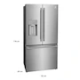 Miniatura de Refrigerador Electrolux French Door 22.6 Pies Cúbicos ERFC2393AS Gris Pizarra