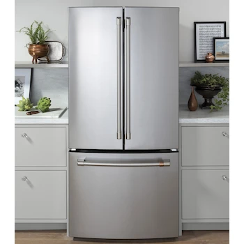Imagen 2 de Refrigerador French Door Café 19 Pies Cúbicos Counter-Depth Modelo CWE19SP2NS9 Acero Inoxidable