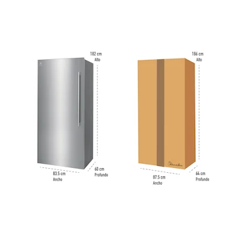 Imagen 3 de Congelador Vertical Electrolux EI33AF80WS de 19 Pies Cúbicos en Acero Inoxidable