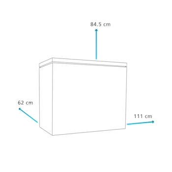 Imagen 3 de Congelador Horizontal Mabe CHM11BPS0 Blanco 11 Pies Cúbicos
