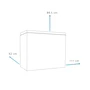 Miniatura de Congelador Horizontal Mabe CHM11BPS0 Blanco 11 Pies Cúbicos