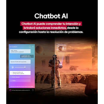 Imagen 2 de Pantalla LG UHD AI UA8050 65 Pulgadas 4K Smart TV 2025