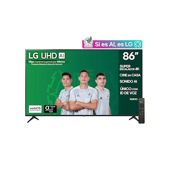 Imagen 1 de Pantalla LG 86UA8050PSA UHD AI ThinQ 86 Pulgadas 4K Smart TV 2025
