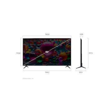 Imagen 2 de Pantalla LG 86UA8050PSA UHD AI ThinQ 86 Pulgadas 4K Smart TV 2025