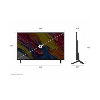 Imagen 3 de LG QNED AI QNED82 4K Smart TV 43 Pulgadas Modelo 2025
