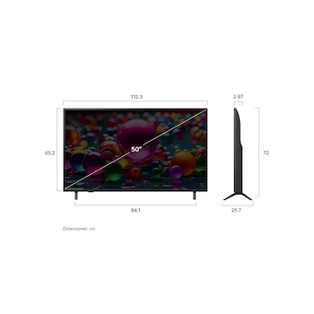 Imagen 5 de Pantalla LG 50UA8050PSA 50 Pulgadas UHD 4K Smart TV 2025