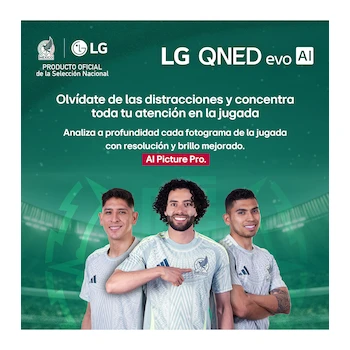 Imagen 3 de Pantalla Smart TV True Wireless LG QNED evo AI 65 Pulgadas 4K Modelo QNED9M 2025