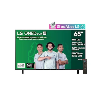 Imagen de referencia para Pantalla LG 65QNED85A6C QNED Evo AI 65 Pulgadas 4K Smart TV 2025