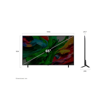 Imagen 2 de Pantalla LG 65QNED85A6C QNED Evo AI 65 Pulgadas 4K Smart TV 2025