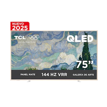 Imagen de referencia para Pantalla TCL de 75 Pulgadas Plana QLED 4K Modelo 75A300W