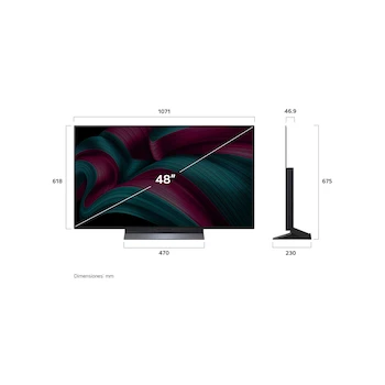 Imagen 3 de Pantalla LG OLED evo AI C5 48 Pulgadas 4K Smart TV 2025