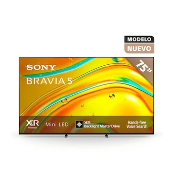 Imagen de referencia para Sony Bravia 5 K-75XR50 Pantalla Plana Mini LED 4K de 75 Pulgadas